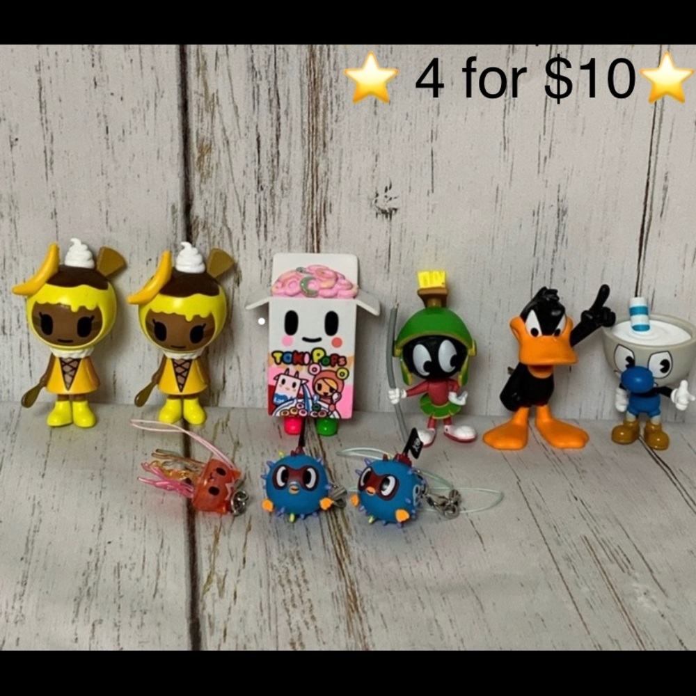 ⭐️4 for $10⭐️Mini Figures Bundle